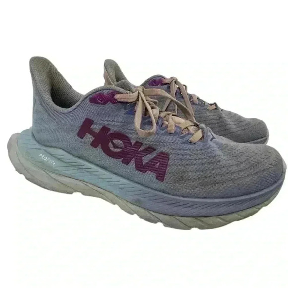 Hoka One One Women's Mach 5 Running Shoes Blue Size 7.5 Lightweight Athletic - Picture 8 of 13